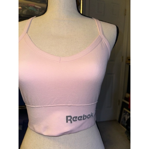 Women’s Light Pink Reebok Underwear Sports Bra 🩷 - Picture 3 of 17